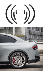Extension d'aile avant et arrière carbone pour BMW Série G42