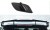 Extension de cote de becquet de toit noir brillant pour Mercedes classe A W176 AMG Facelift