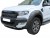 Extensions D'ailes Avant Et Arrières Pour Ford Ranger SUPER Cabine Gris Wildtrak