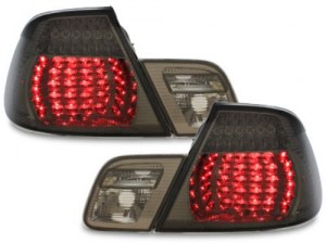 Feux arrières à leds pour BMW E46 Cabriolet Fumé