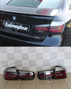 Feux arrière à LED type Black Line pour BMW Série 3 F30 F80 M3 Pre LCI & LCI (2011-2019)