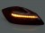 Feux arrière LED avec clignotants dynamique pour Porsche 987 style 981 gt4
