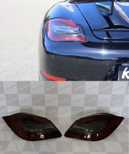 Feux arrière LED avec clignotants dynamique pour Porsche 987 style 981 gt4