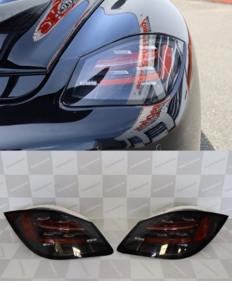 Feux arrière LED avec clignotants dynamique pour Porsche 987 MK2 2009-2012 style 718
