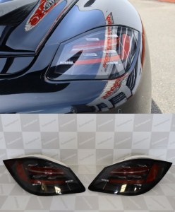 Feux arrière LED avec clignotants dynamique pour Porsche 987 MK2 2009-2012 style 718