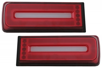 Feux arrière LED dynamiques rouge fumée pour Mercedes Classe G W463