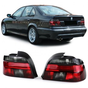 Feux arrières rouge / noir pour BMW Série 5 E39 95-00