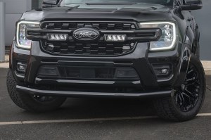 Tube de Protection avant Noir pour Ford Ranger Double Cab