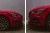 Lame de pare choc avant pour Audi A5 F5 (2017-2019) Noir brillant 3 parties