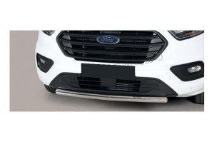 Protection avant Chrome Ford Transit Custom - 63mm