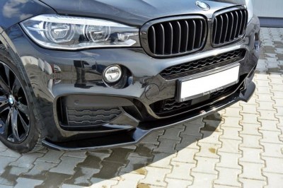 Lame de pare choc avant V.1 pour BMW X6 F16 PACK M