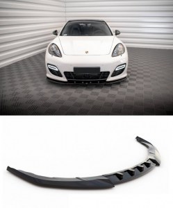 Lame de pare choc avant V.1 Porsche Panamera 970 Turbo Sport Design 