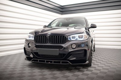 Lame de pare choc avant V.2 pour BMW X6 F16 PACK M