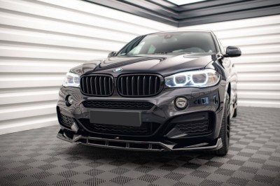 Lame de pare choc avant V.3 pour BMW X6 F16 PACK M