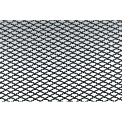 Grille en aluminium Noir 120 x 24cm