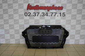 Grille calandre Audi A3 8V look RS3 Noir avec capteur de stationnement