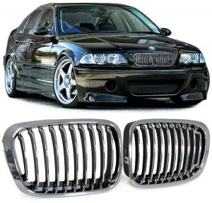 Grille de calandre chrome BMW Série 3 E46 berline phase 1