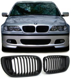 Grille de calandre Noir BMW Série 3 E46 berline phase 2