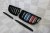 Grille de Calandre noir brillante double baton look M4 avec couleur M BMW E90 E91 phase 1 2005 a 2008