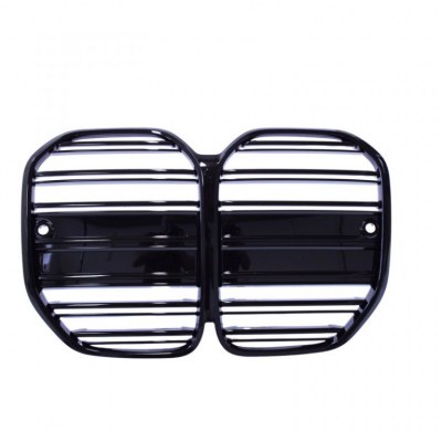 Grilles de calandre Noir brillant pour BMW série 4 coupé G22 et G23 cabriolet