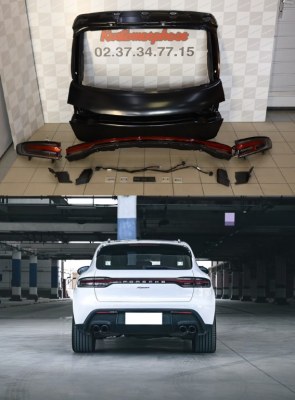 Hayon de Coffre arrière type Facelift look 2020 pour Porsche Macan 95 B 2014-2019