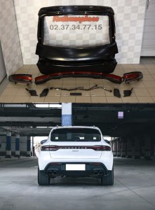 Hayon de Coffre arrière type Facelift look 2020 pour Porsche Macan 95 B 2014-2019