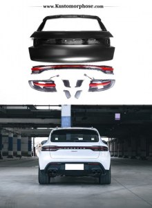 Hayon de Coffre arrière type Facelift look 2020 pour Porsche Macan 95 B 2014-2019