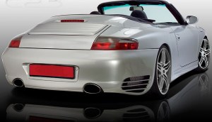 Pare choc ar porsche 996 look turbo