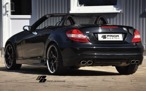 Pare choc arriere Mercedes SLK look AMG