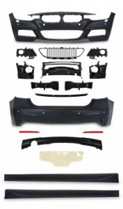 KIT CARROSSERIE PACK M POUR BMW SÉRIE 3 F30 LCI 2015 à 2018