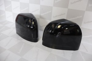 Coques rétroviseurs noir brillant Ford Transit Custom 2024+