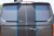 Becquet central de porte arrière à double battant noir brillant Ford Transit Custom 2024+
