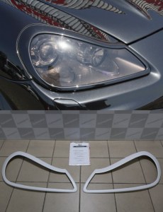 Masque de phares avant TECHART pour PORSCHE CAYENNE 957 2008-2010