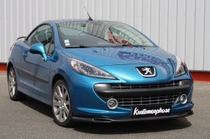 Rajout de pare choc avant Peugeot 207