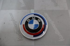 Logo de capot avant BMW 50ème Anniversaire – 82 mm – OEM