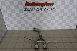 POT D'ÉCHAPPEMENT Y DUPLEX LOOK R32 POUR GOLF 5 et 6