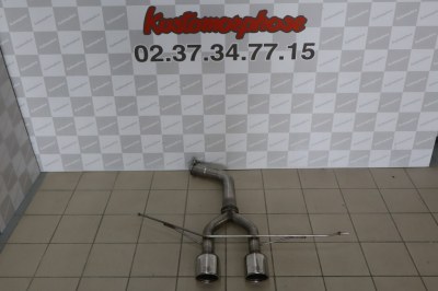 POT D'ÉCHAPPEMENT Y DUPLEX LOOK R32 POUR GOLF 5 et 6