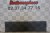 Grille nid d'abeille ABS 120X30CM -Petite maille (18x8 mm) 