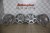 Pack 4 jantes 17 pouce look Mercedes 190 W201 EVO 2 finition face poli