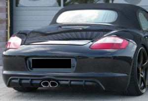 Diffuseur de pare choc arrière Porsche Boxster 987