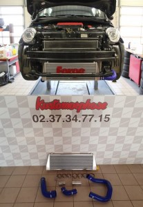 Intercooler échangeur d'aire Forge motorsport Fiat 500 Abarth