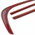 Jeu de baguettes décoratives Shadow Line noir brillant pour BMW X6 F16 (14-19)