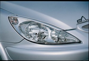 Jeu de Paupières de phares avant Esquiss'Auto pour Peugeot 307 phase1