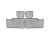 Jeux de grille pour insert central de pare choc avant – compatible avec BMW M5 (G90/G99)