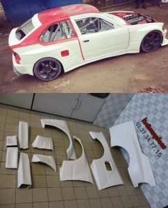 Kit Carrosserie BMW E36 Compact type Pandem Rockey Bunny