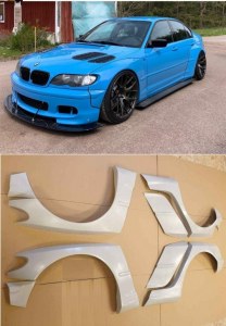 Kit Carrosserie BMW E46 Berline phase 2 type Pandem Rockey Bunny