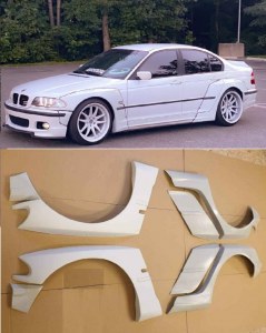 Kit Carrosserie BMW E46 Berline phase 1 type Pandem Rockey Bunny 