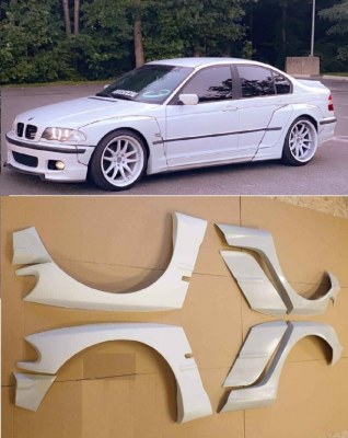 Kit Carrosserie BMW E46 Berline phase 1 type Pandem Rockey Bunny 