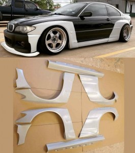 Kit Carrosserie BMW E46 Coupé phase 2 type Pandem Rockey Bunny
