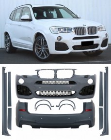 Kit carrosserie BMW X3 F25 Facelift 2014-2018 look pack M 